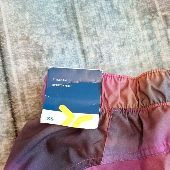 Old Navy Pink and Orange Athletic Shorts with Elastic Waistband. NWT Size XS - Picture 5 of 8